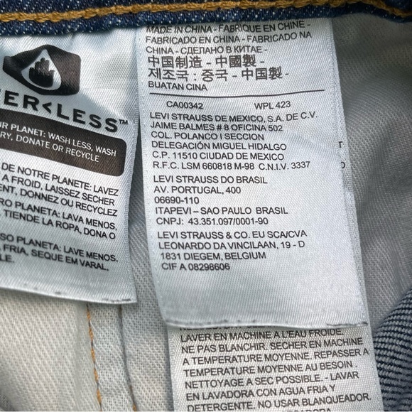 Levi’s 511 Size 34 34x30 Levi Strauss Slim - Picture 7 of 10